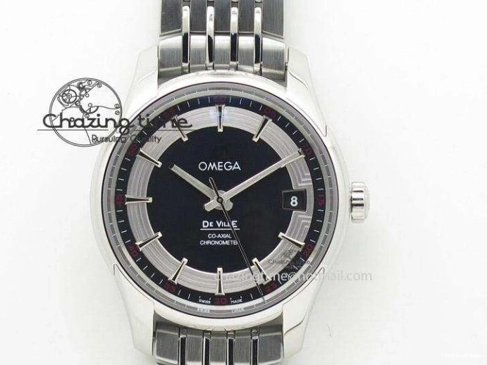 0325 De Ville Chronograph SS OMF 1:1 Best Edition White Dial On Brown Leather strap A Versatile 8111